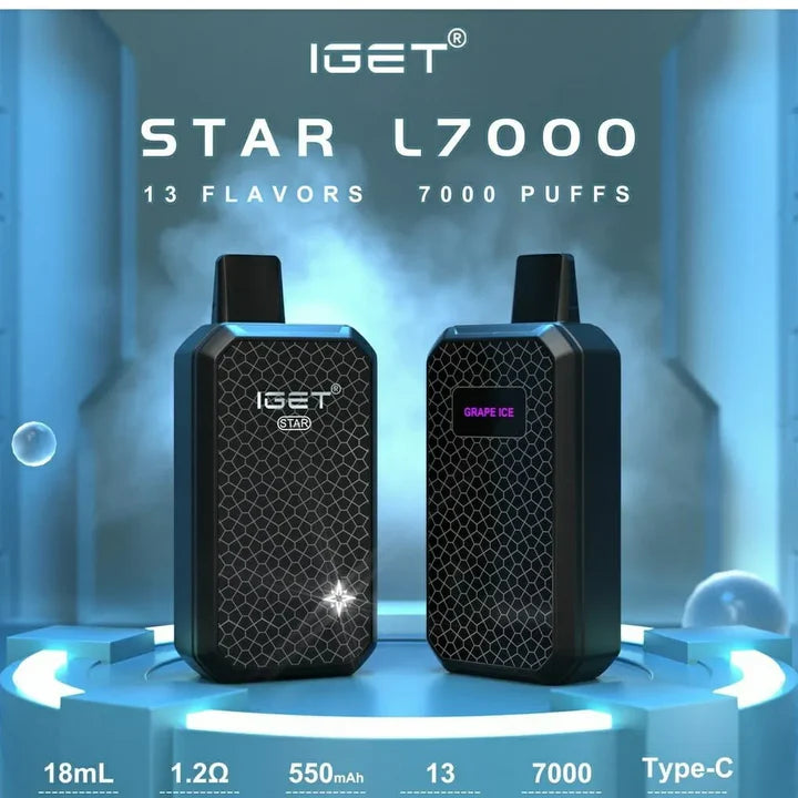 IGET Star L7000 Vape - 7000 Puffs (without box)